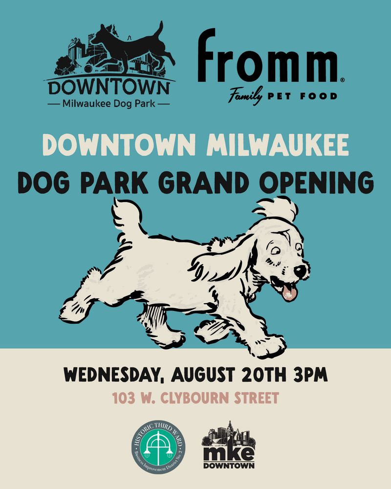 Downtown MKE Dog Park to Unleash Fun with Grand Opening and "Yappy Hour" Celebration on Aug. 20
